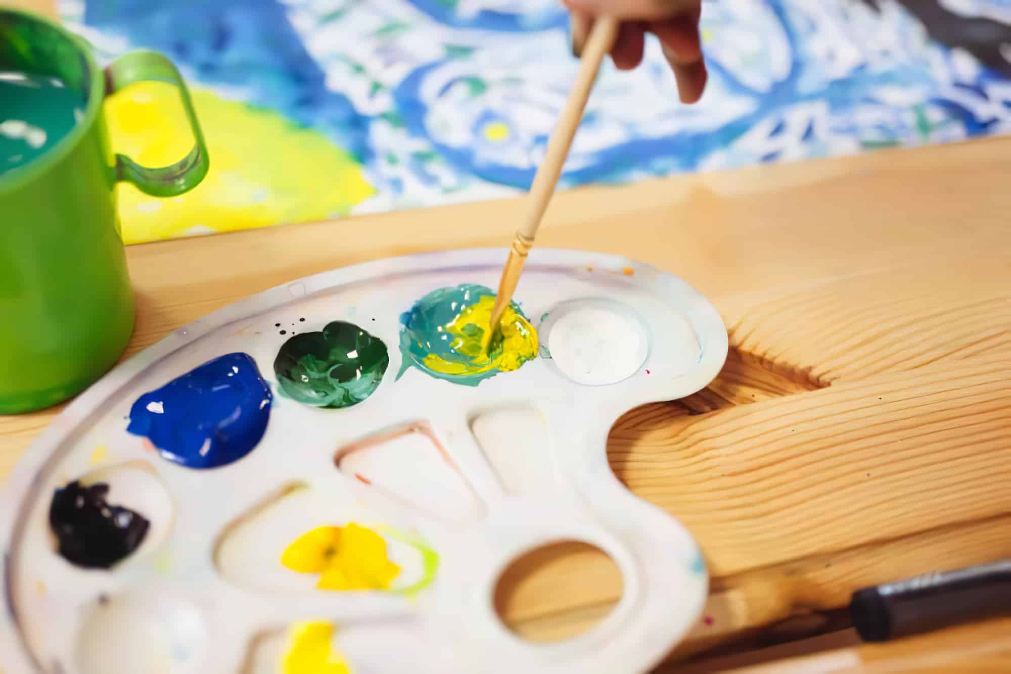 Atelier de peinture