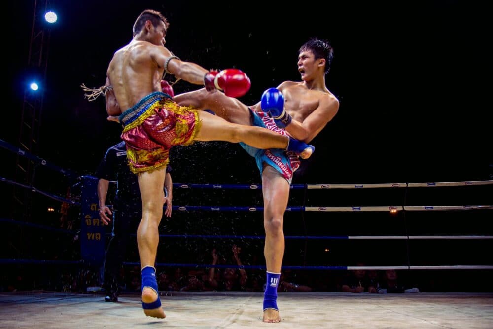 Combat de boxe