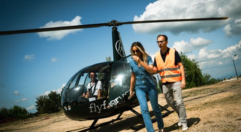 Baptême en Hélicoptère en Dordogne - Vol à Bergerac