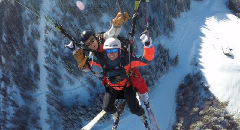 Baptême en Parapente à La Clusaz
