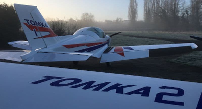 Vol en patrouille en avion léger près de Versailles