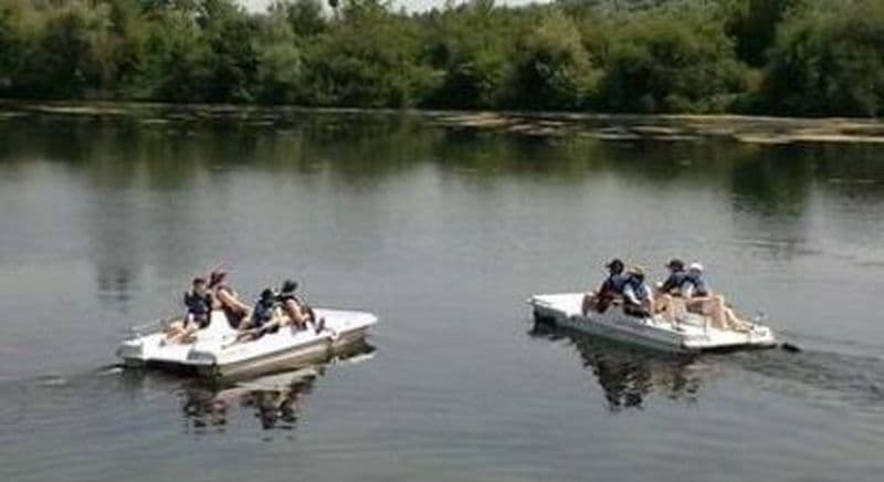 Location pédalo à Epizy près d'Auxerre