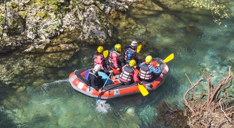 Rafting dans l'Aude aux Gorges de Saint-Georges à Axat