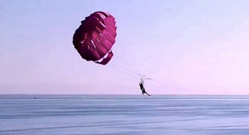 Parachute ascensionnel à Argeles sur Mer