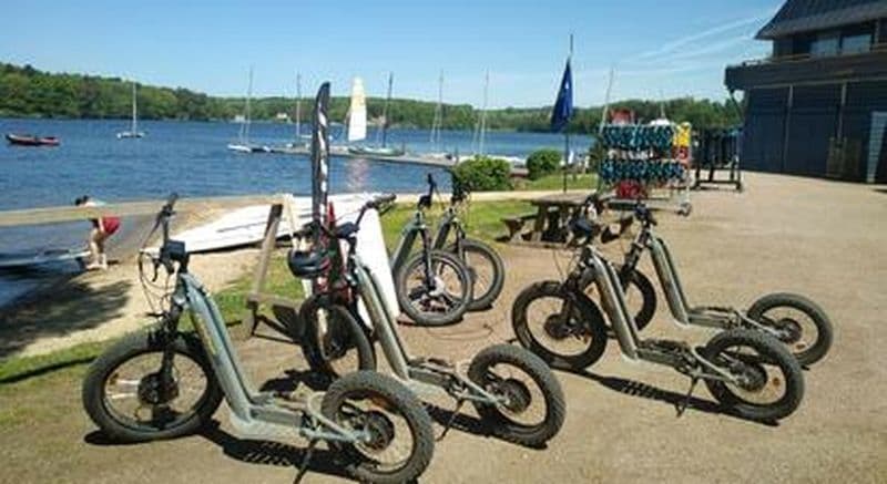 Randonnée en Trottinette électrique au Lac des Settons