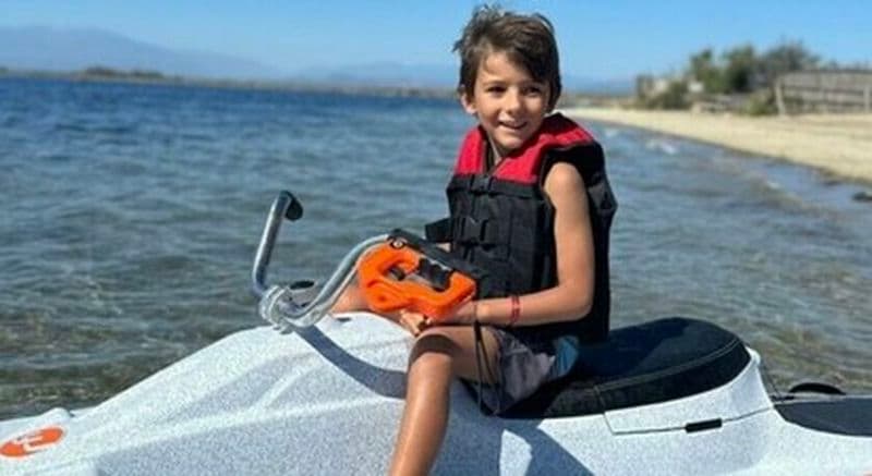 Mini Jet ski pour enfants au Barcarès