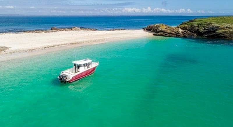Journée bateau depuis Le Conquet en Bretagne dans le Finistère