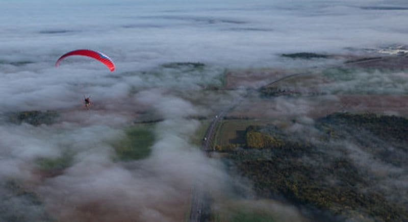 Baptême en Parapente Motorisé près de Paris