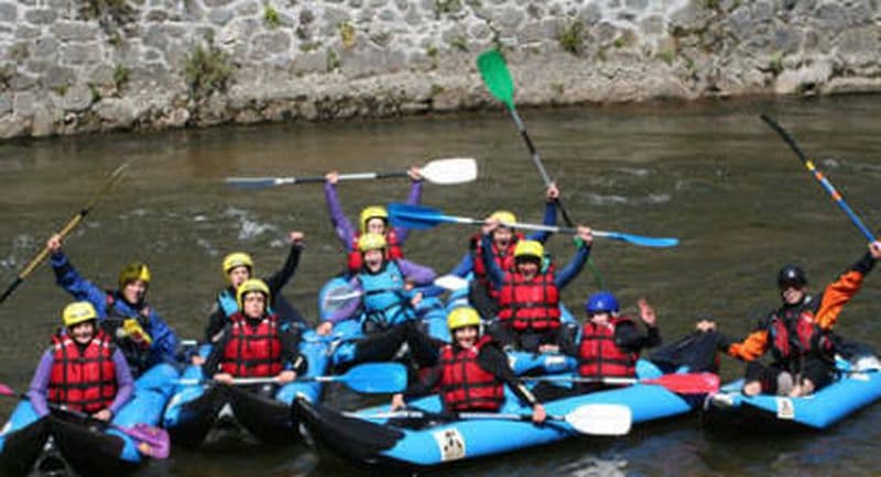 Canoë Raft aux Gorges de Quillan dans l'Aude