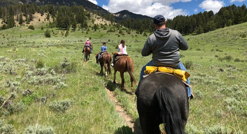 Randonnée à cheval et apéro de trois heures dans les sentiers Savoyard à Cruseilles
