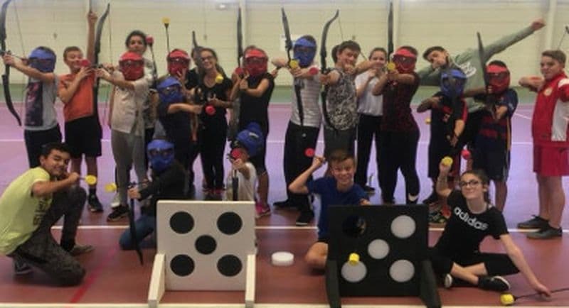 Partie privée d'Archery Game à domicile au Mans ou ses environs