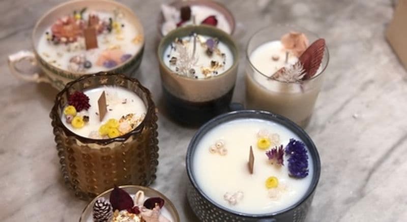 Atelier apéritif et bougie parfumée à Paris 10ème