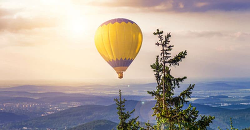 Vol en Montgolfière au dessus des Pyrénées-Orientales