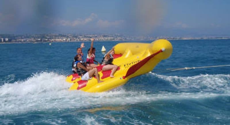 Bouée tractée FlyFish près d'Antibes