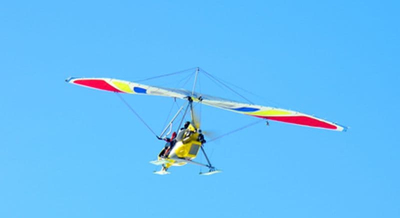 Baptême de l'air en ULM à Bastia