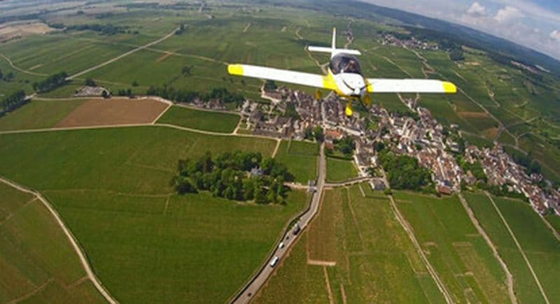 Baptême de l'air en ULM Multiaxes à Beaune