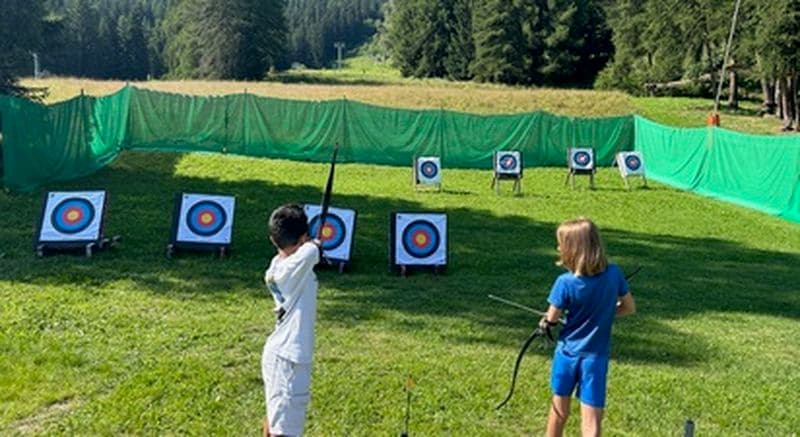 Tir à l'arc à La Plagne