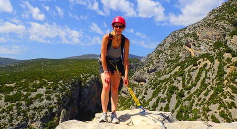 Via ferrata et rappel dans la Sierra de Guara en Espagne