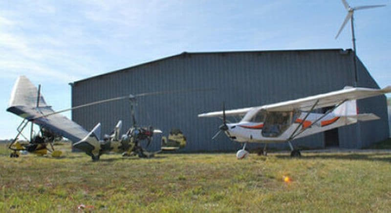 Survol en ULM de la Loire et du Loiret à proximité de Gien