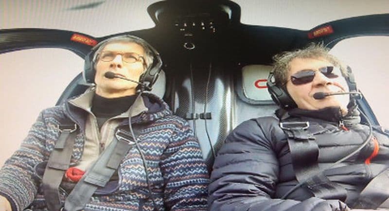 Initiation au pilotage d'hélicoptère près d'Étampes