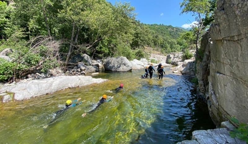 Canyoning à Vesonne près du Lac d'Annecy