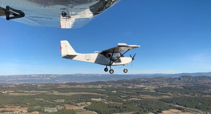 Baptême de l'air en Avion - Vol en avion léger près de Marseille