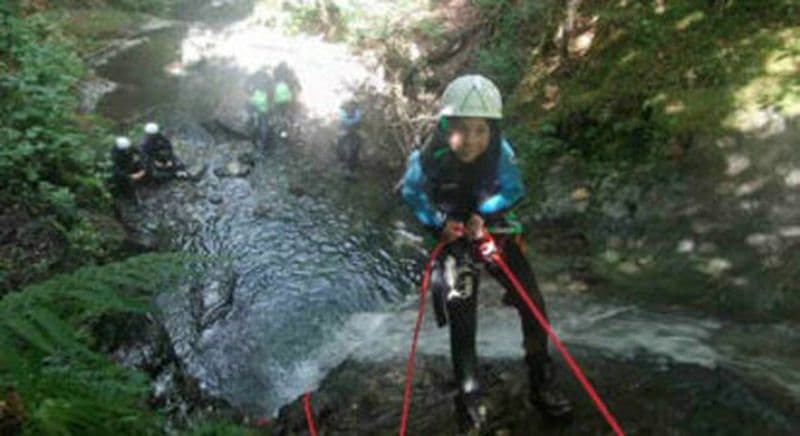 Canyoning aux sources de l'Adour dans les Hautes-Pyrénées près de Tarbes