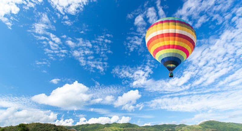 Vol en montgolfière en Normandie au dessus de Giverny