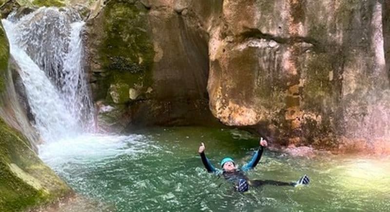 Canyoning à Grenoble - canyon du Furon