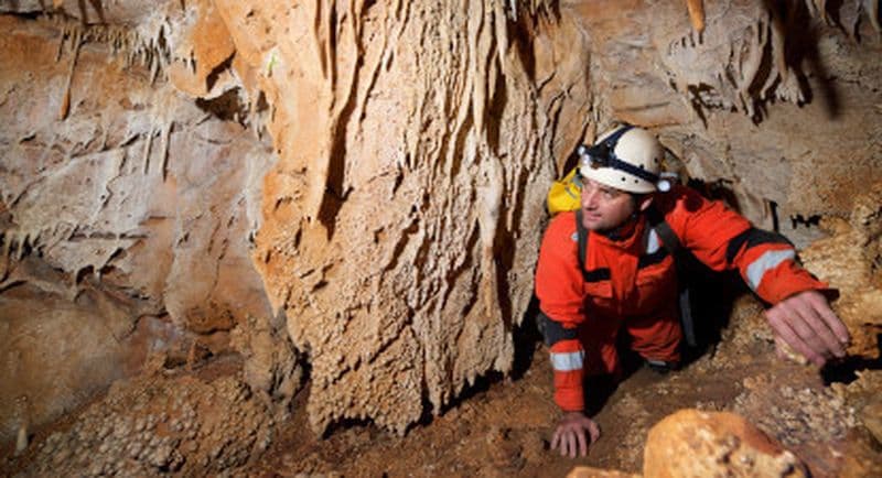 Spéléologie dans l'Hérault à proximité de Montpellier