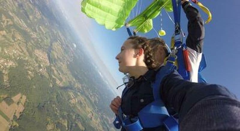 Saut en Parachute Tandem près de Millau