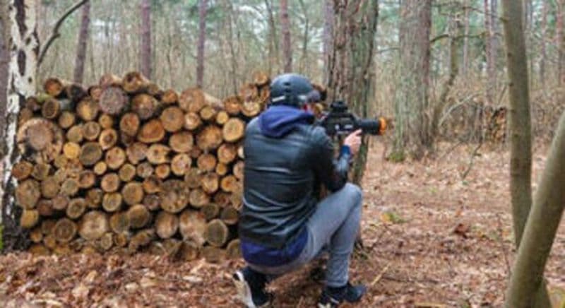Laser Game Outdoor en forêt à Bruyères-le-Châtel près de Paris