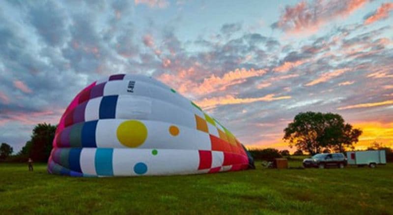 Vol en Montgolfière dans les Deux-Sèvres au dessus du Marais Poitevin