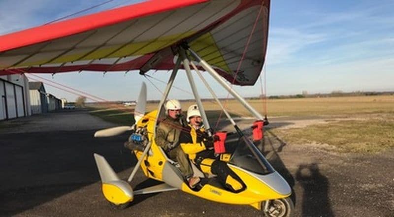 Baptême de l'air en ULM Pendulaire à Beaune