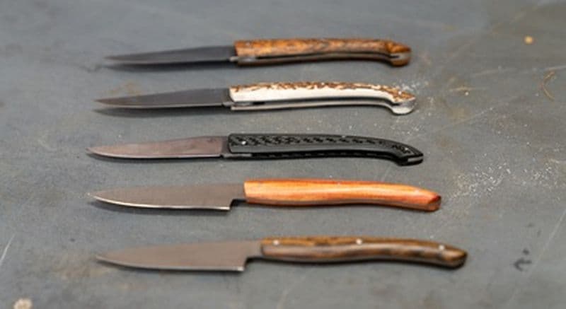 Atelier de création de couteau près de Millau