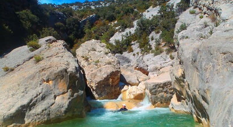 Journée canyoning dans la Sierra de Guara en Espagne