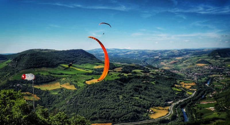 Vol en Parapente à Millau