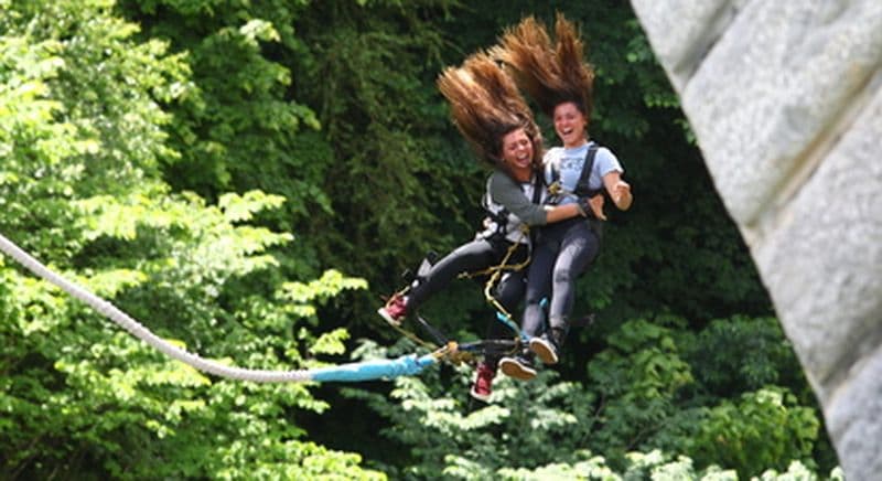 Saut à l'élastique près de Tarbes