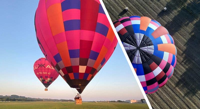 Vol en montgolfière à Cordes sur Ciel