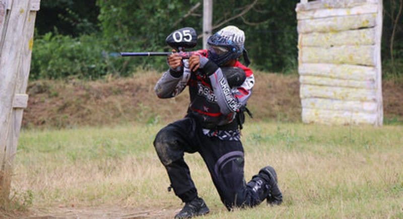 Partie de Paintball à Castelmaurou près de Toulouse