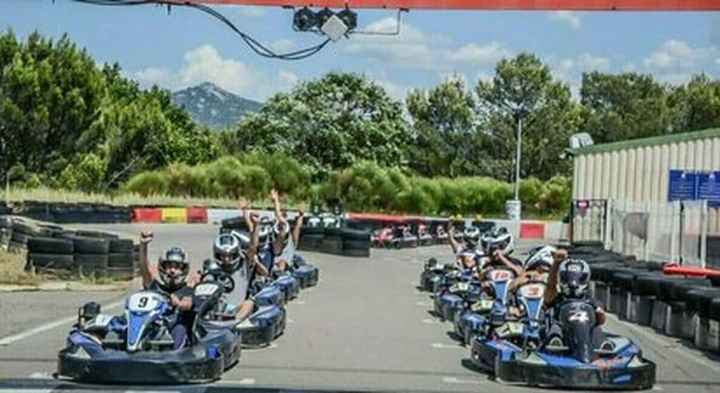 Session de Karting à Cuges les Pins près d'Aubagne