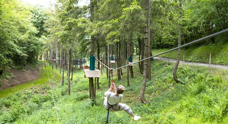 Parcours de Tyrolienne au Viaduc de la Souleuvre