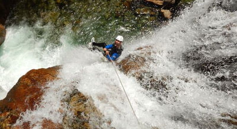 Descente en Canyoning en Ariège près de Foix