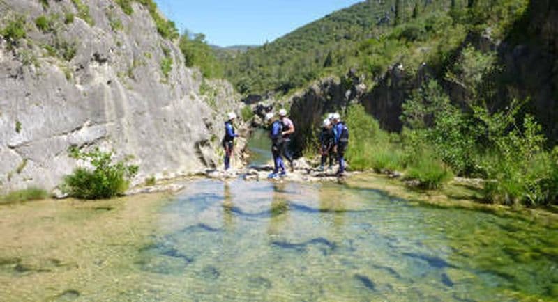Descente en Canyoning à Saint-Guilhem le Désert