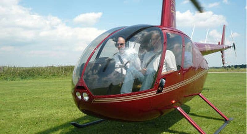 Vol en hélicoptère à Bruxelles avec dégustation de champagne
