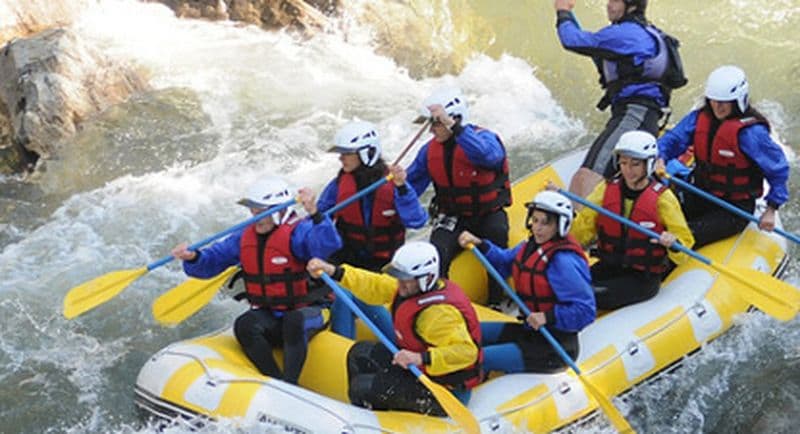 Rafting à Saint-Lary Soulan dans les Pyrénées - Gorges de Cadéac