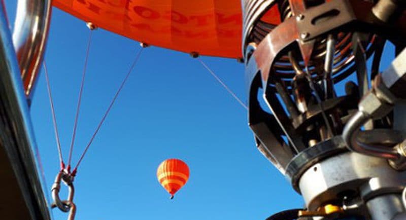 Vol en Montgolfière au-dessus des châteaux de la Loire près de Saumur