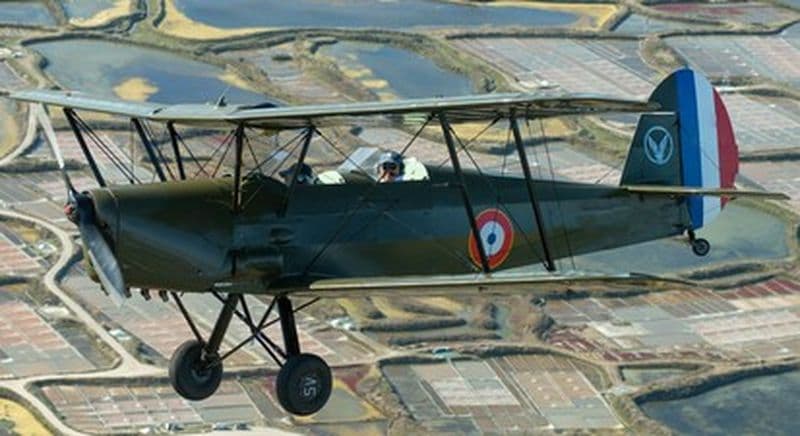 Baptême en avion biplan Stampe SV4-RS à La Baule
