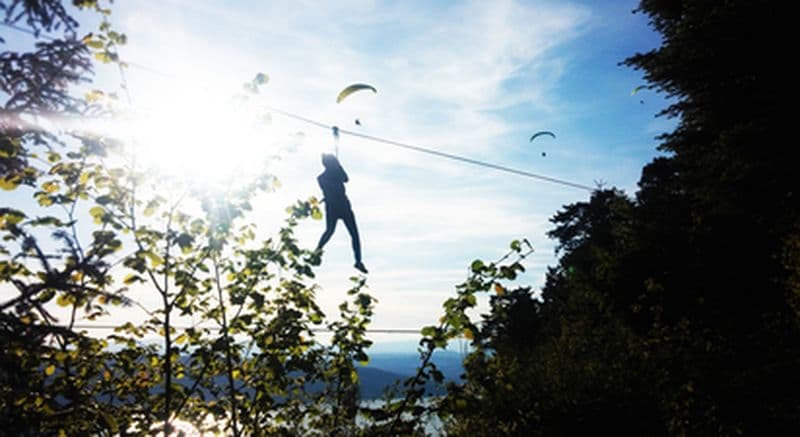 Accrobranche à Talloires