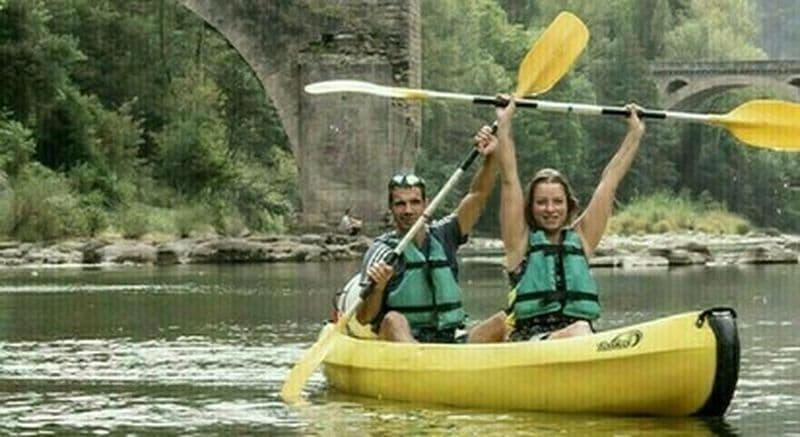 Canoë près de Millau dans les Gorges du Tarn